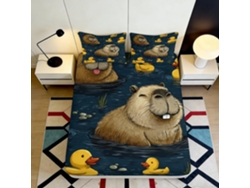 Estampado Microfibra Microfibra Diseño Almohada Juego Color 200x25cm