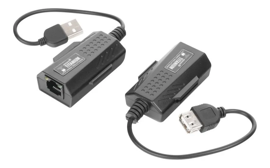 Kit Extensor Usb Por Cable Utp Distancias 50m Tt-usb-100