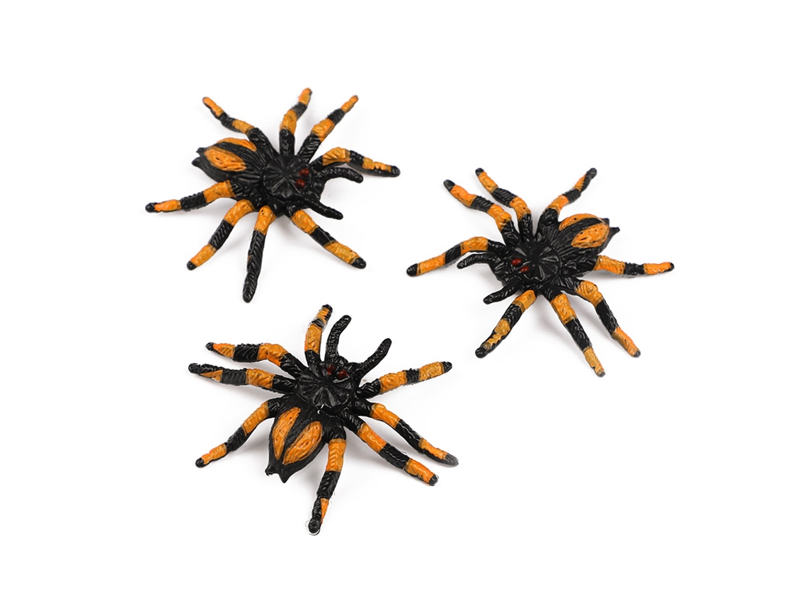 50 globos negros y naranjas de Halloween con estampados de calabazas, decoración para fiestas de casas embrujadas. Viewleaf