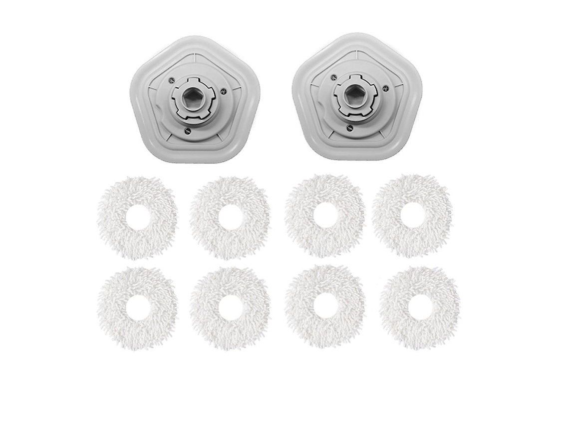 10 peças para aspirador de pó xiaomi dreame w10, peças de limpeza de pano esfregão