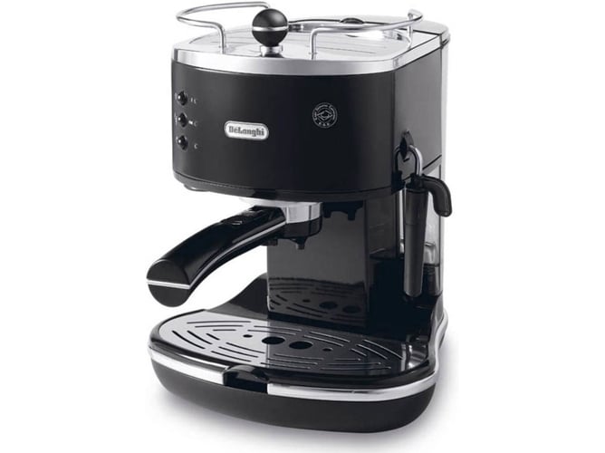 Cafetera DELONGHI ECO 311.BK (15 bar - Café Molido y monodosis)