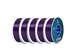 Filamento 3D, material PLA, alta resistencia, azul, morado, negro, OEM