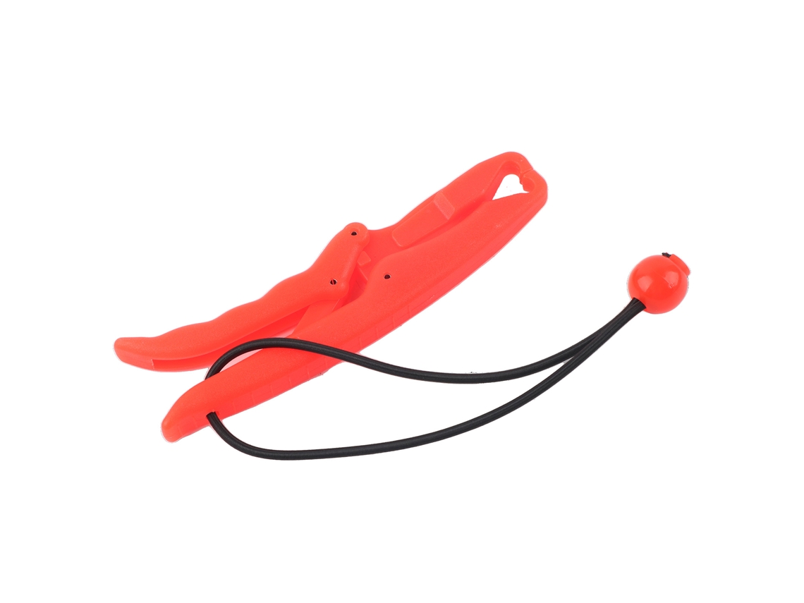 Agarrador De Labios De Pez Flotante Duradero Con Lanyard Elástico Para Pesca (rojo S)