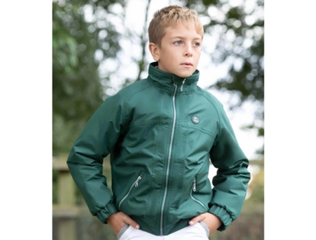 Chaqueta para Equitación PREMIER EQUINE (Niño Unisex - Verde - 9/10 Años)