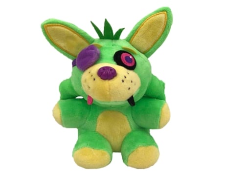 Cinco Noches En Freddy'S Phantom Foxy Muñeco de Peluche de Peluche Astuto Verde