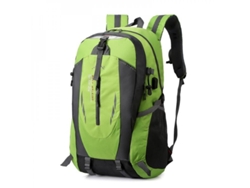 2026-mochila Grande Impermeable Para Viajes Al Aire Libre Hiking Deportiva Ligera Unisex Bolsa Obb Verde