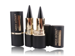 Delineador de ojos en gel resistente al agua Miss Rose, negro de larga duración Sunflare