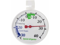 Termómetro para frigorífico y congelador: pantalla analógica de temperatura para uso doméstico.