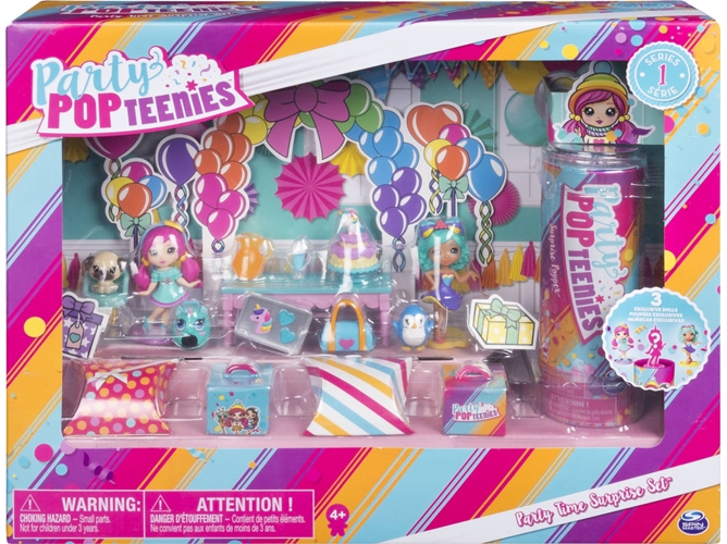 Conjunto de Muñecos SPIN MASTER Party Time Surprise Set