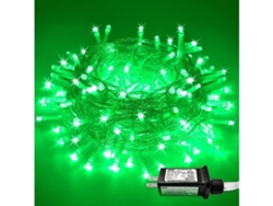 100m 800led Cadena De Luces 8 Modos Adecuado Para Decoración De Árbol De Navidad Con Control Remoto Eu Gusshious Verde