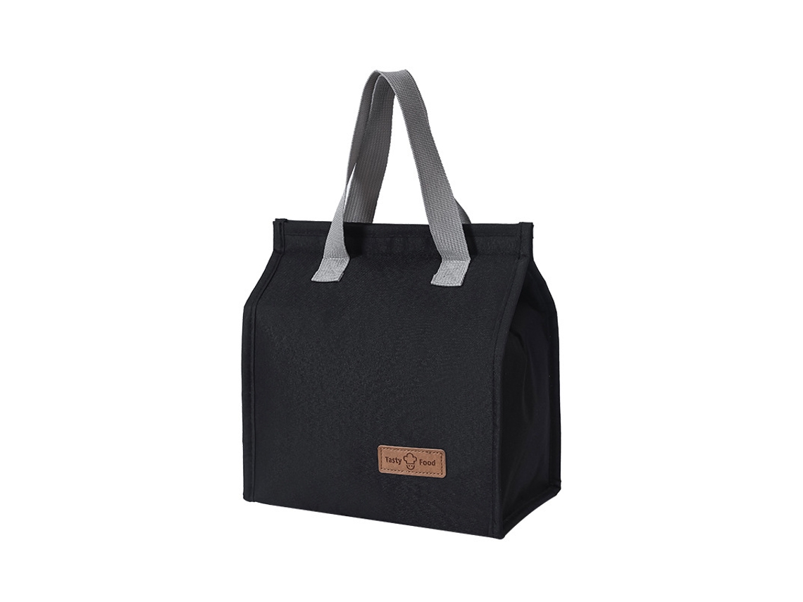(negro) Bolsa De Almuerzo Aislante Multifuncional Para Niños, Contenedor De Alimentos A Prueba De Humedad