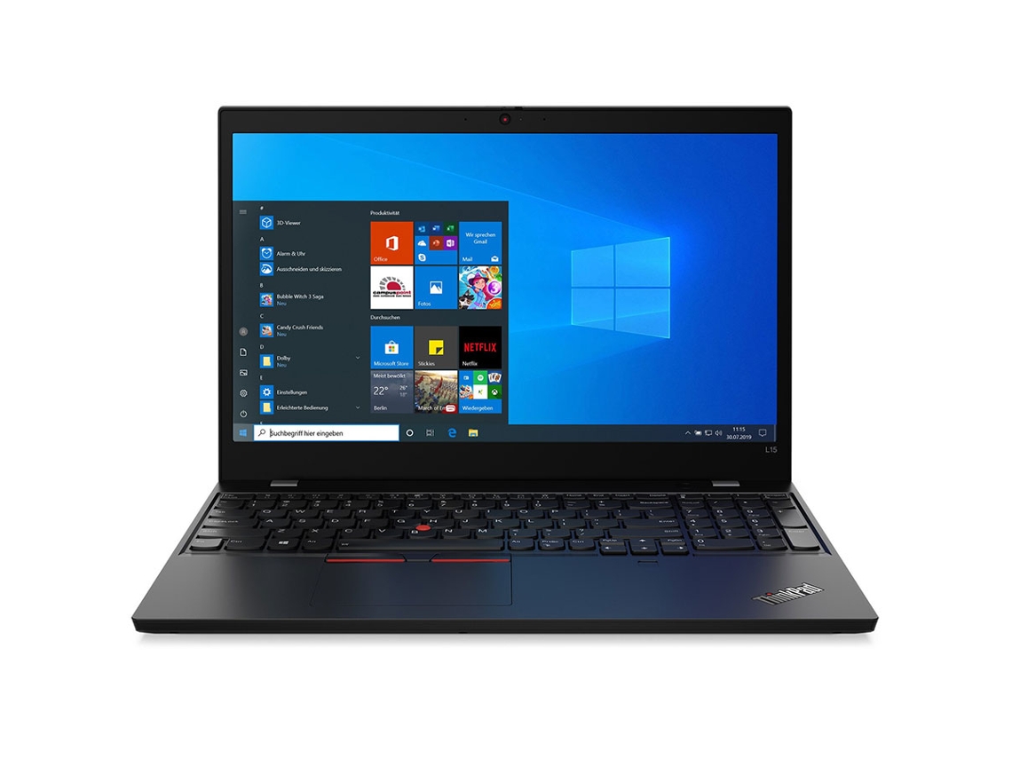 Portátil Lenovo Thinkpad L15 G1 i5-10210u, 16 GB, SSD de 256 GB, pantalla FHD de 15", español (reacondicionado - Calificación mínima)