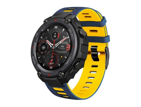 Correa para Amazfit T-Rex 2 Azul y Amarillo