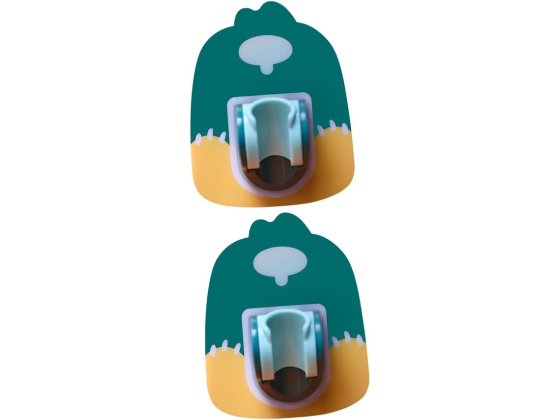 Juego de ducha ajustable de 2 piezas con base y ducha de mano, sin necesidad de taladrar, con Duc Gokoco