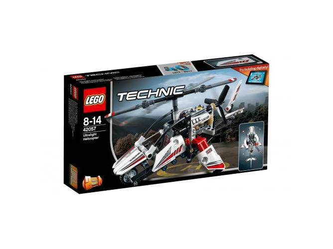 LEGO Technic: Helicóptero ultraligero - 42057 (Edad Mínima: 8 - 199 Piezas)