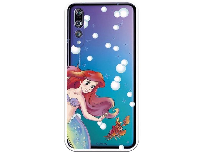 Carcasa Huawei P20 Pro, P20 Plus DISNEY Ariel y Sebastián Multicolor