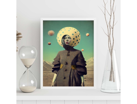 NACNIC Poster Sombreros De Lujo En Estilo Surrealismo Cinematográfico Ilustraciones Y Grabados De Historieta Abstracta Y Artística A3