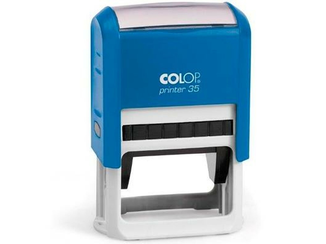 Sello Colop 30 x 50 mm Azul