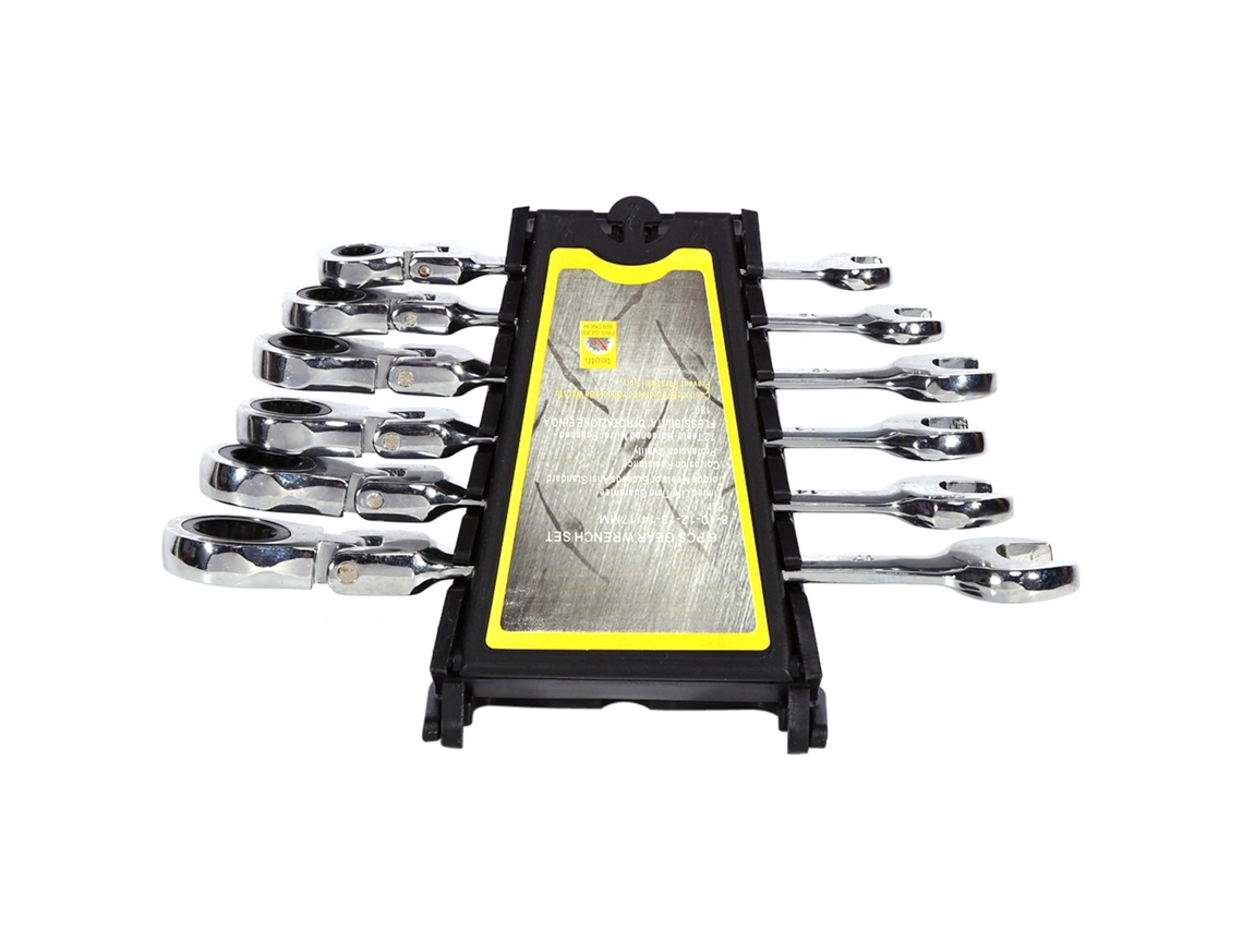 Juego De 6 Destornilladores De Carraca, Acero Crv, Herramienta Manual Para Reparaciones.