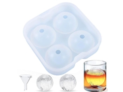 2026-molde Para Hacer Bolas De Hielo Para Bebidas Frías Whiskey Y Cócteles