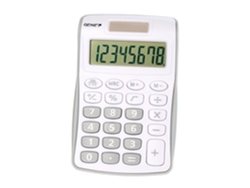 Calculadora 12494 Blanco Gris Blanco/Gris Plástico