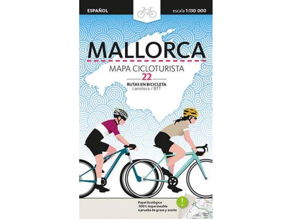 Libro Mapa Cicloturista Mallorca de Joan Esteve (Español)