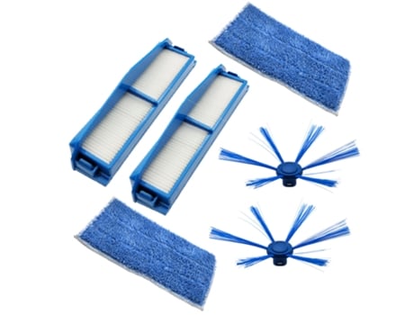 Filtro HEPA Cepillo Lateral paño de mopa para Philips FC8794 FC8796 FC8007 FC8792 repuestos de aspiradora