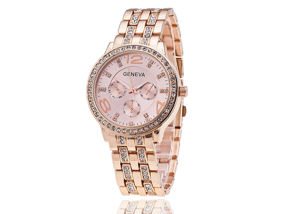 Reloj Electrónico Multifuncional Synoke Para Deportes Y Moda, Ideal Para Estudiantes, Con Brazalete De Acero (rosa).