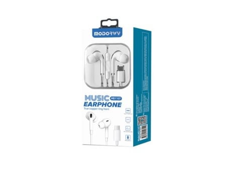 Auriculares con cable MODORWY Md1107 Blanco