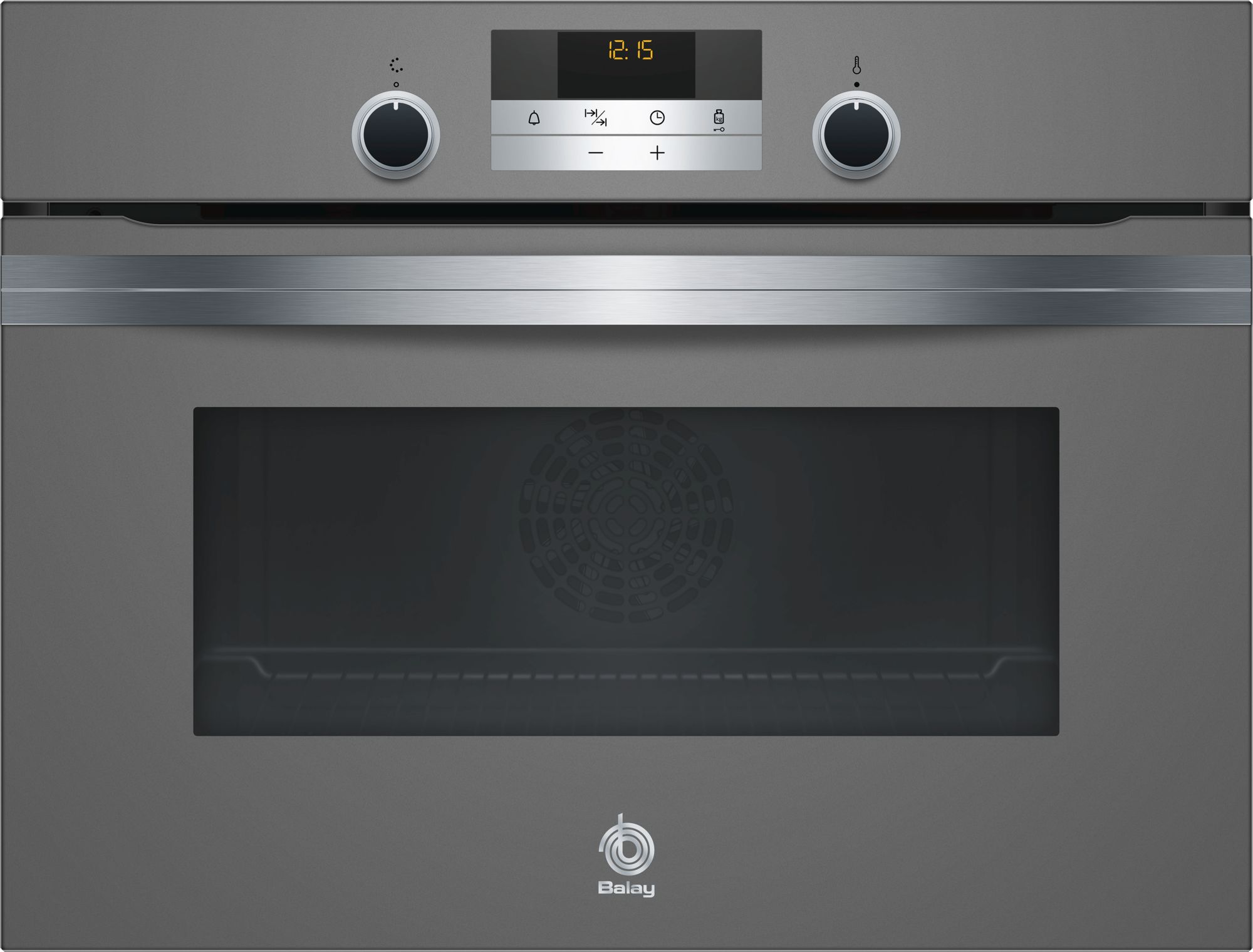 Horno BALAY 3CB5351A0 (47 L - 59.4 cm - Hidrolítico - Gris)