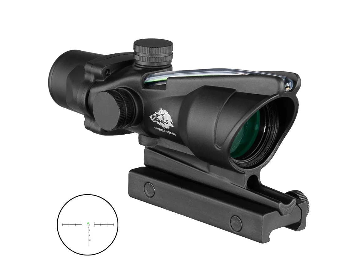 Mira de caza, 4x32, mira óptica táctica, retícula iluminada, 2 Bzg 2 OEM