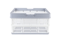 Cestas Plegables Grandes Blancas Con Asas De Pp Impermeables Para Almacenamiento En El Hogar, La Cocina Y La Oficina.