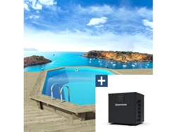Piscina de madera de Seychelles 4.00