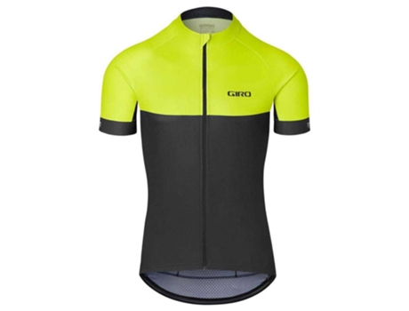 Jerseys GIRO Camisa De Manga Curta Chrono Verde,Preto L Homem