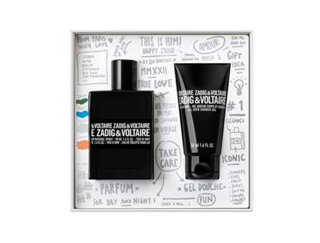 Set de regalo ZADIG & VOLTAIRE This Is Him Edt 50ml Gel de ducha 50ml