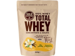 Proteína Whey GOLDNUTRITION Vanilla (Polvo Soluble - 260 gr)