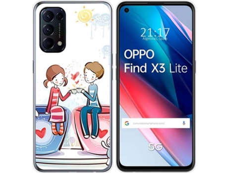 Carcasa Oppo Find X3 Lite TUMUNDOSMARTPHONE Café