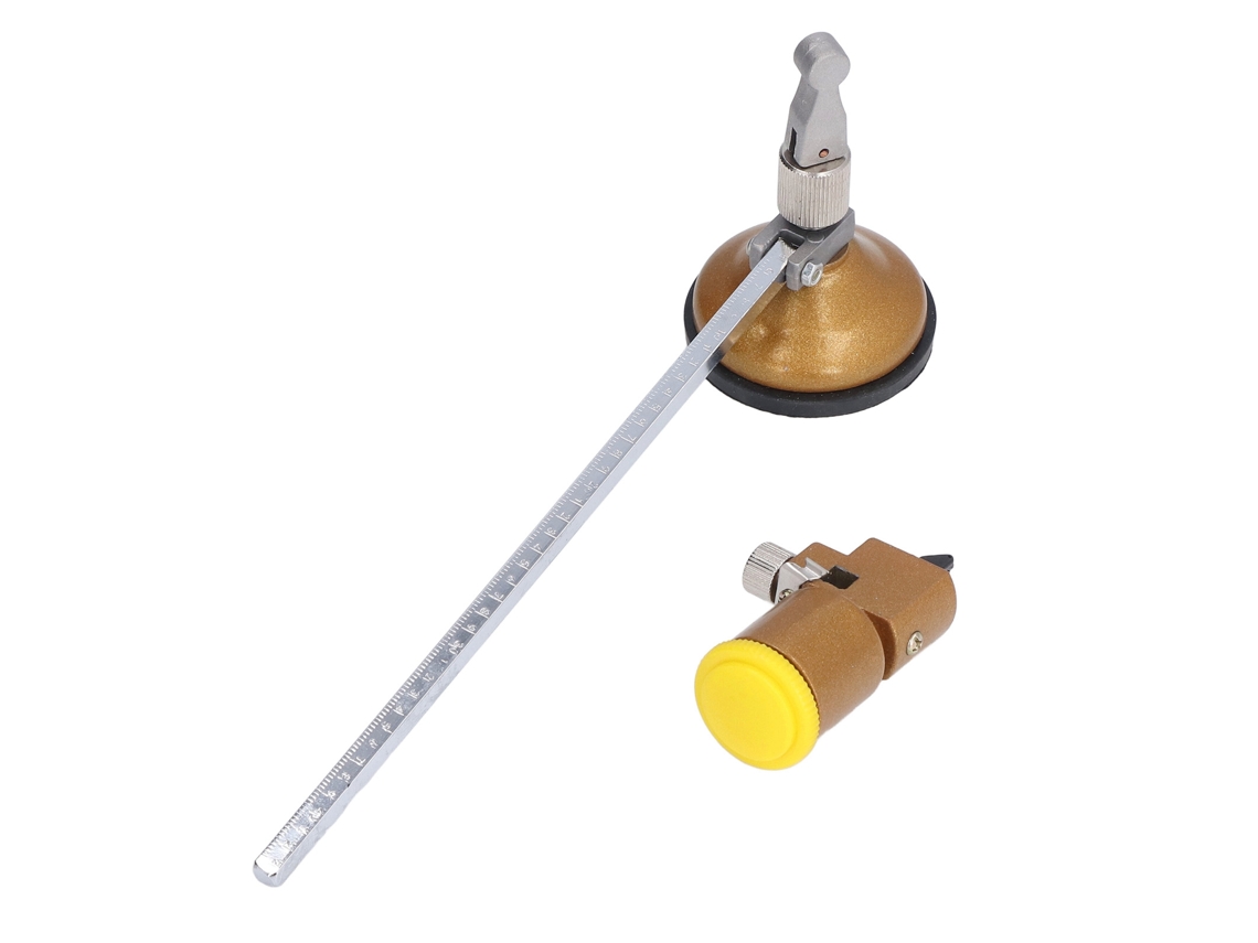 Herramienta De Corte Circular De Vidrio Ajustable Con Copas De Succión Cerámica 400mm