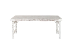 Mesa Comedor Plegable Madera Reciclada P 180x90x76cm
