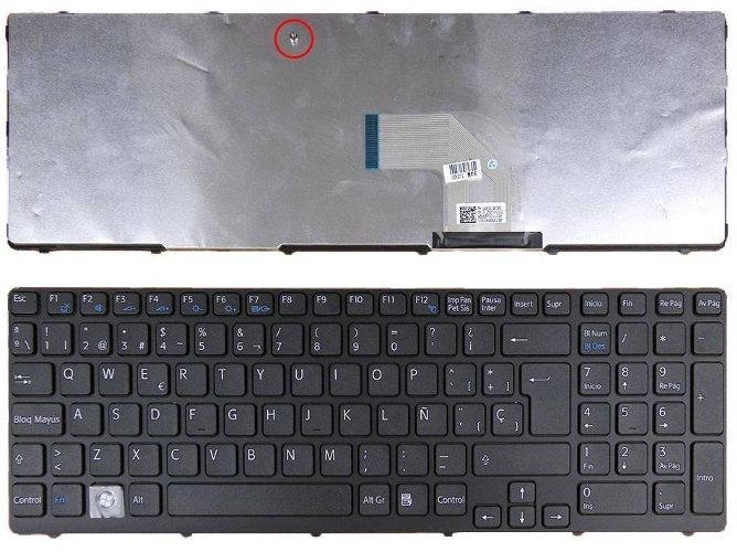 Teclado para Portátil Sony Sve151G17M