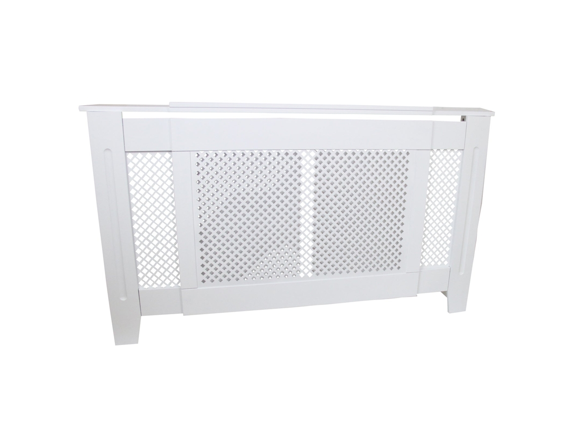 Tapón de radiador blanco para radiadores de entre 1400 mm y 1920 mm de ancho