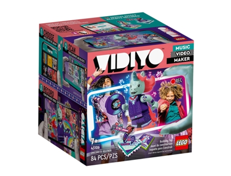 LEGO VIDIYO Unicorn DJ BeatBox 43106 (Edad Mínima: 7 - 84 piezas)