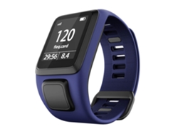 Pulsera De Silicona Negra Para Tomtom Adventurer/golfer/runner/spark Mm Azul Oscuro