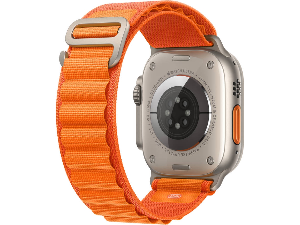 Disgusto Igualmente calcular APPLE Watch Ultra GPS+Cellular 49 mm con Loop Alpine Naranja (Talla M) |  Worten.es