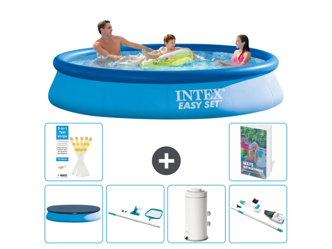 Intex Piscina Easy Set Redonda - 366x76 Cm - 7-peças S83