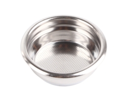 Cesta de filtro de acero inoxidable para patatas, 22 g, 2 tazas, 58 mm