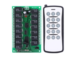 Controlador Remoto Inalámbrico Transmisor Switch Placa Receptora Relé 15 Canales Dc12v