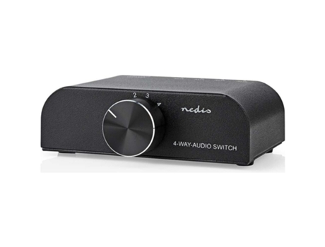 Conmutador/Selector De Audio Rca 3X Entrada 1X Salida Aswi2424At NEDIS