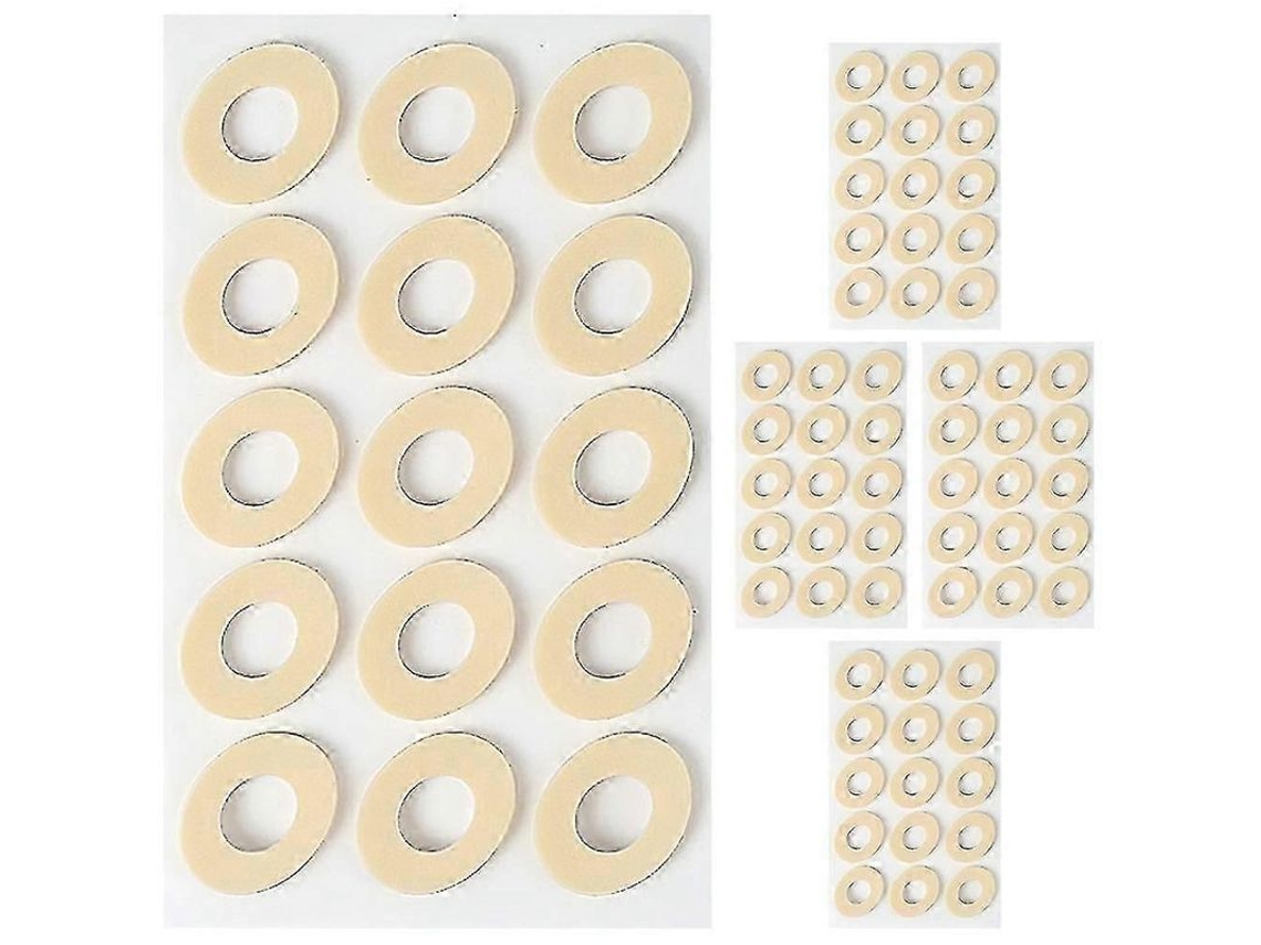 5 Láminas De Protectores Redondos Para Callos Con Agujeros: Almohadillas Cómodas Y Transpirables Para Callos En Los Pies.
