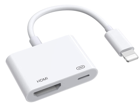 Adaptador Hdmi para I-Phone CHRONUS HDMI1211-Y10 Blanco